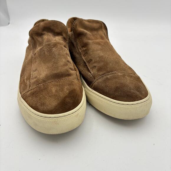 John Varvatos 315 Reed Laceless Slip On Suede Sneakers Men\'s 11.5 main image 4